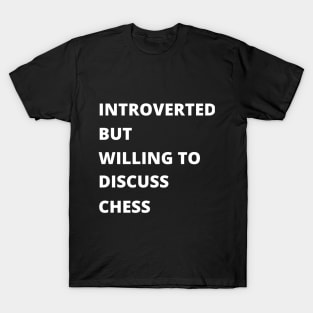 Introvert Chess T-Shirt